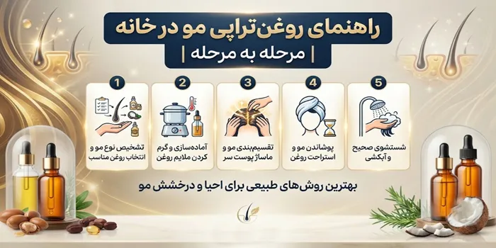 آموزش روغن ‌تراپی مو در خانه 6545643