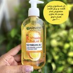 ژل شستشو روشن کننده روشن کننده و براق کننده تمام پوست ها حاول عصاره لیمو گارنیر 200 میل garnier