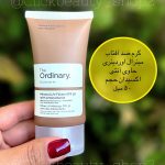 کرم ضد آفتاب مینرال اوردینری حاوی آنتی اکسیدان mineral uv filters spf 30 ordinary