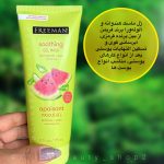 ژل ماسک هندوانه و الوورا برند فریمن ار بین بردن قرمزی و آبرسان و ضد التهاب پوست FREEMAN