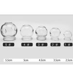 لیوان بادکش و حجامت شیشه ای cupping therapy