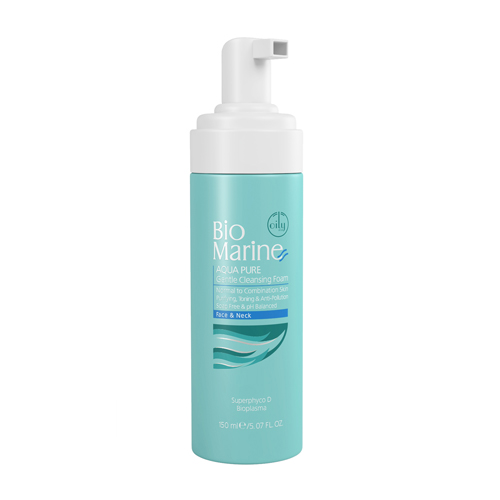 لوسیون شستشوی صورت به حالت فوم بایومارین Aqua Pure Gentle Cleansing Foam Bio Marine58416841