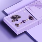 جیدرولر و سنگ گواشا بنفش