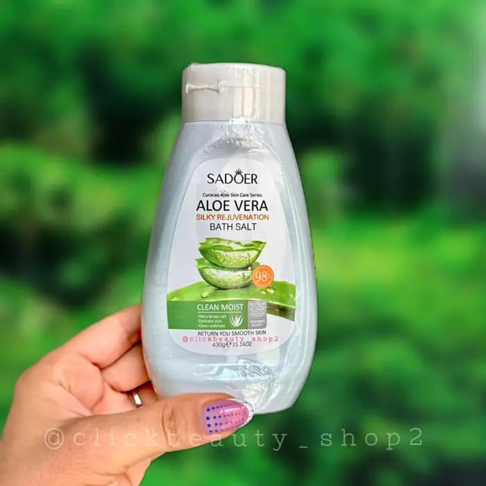 نمک حمام بدن آلوئه ورا 98 درصد سادور SADOER