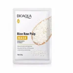 ماسک ورقه ای عصاره برنج خام بیوآکوا 8459345543345