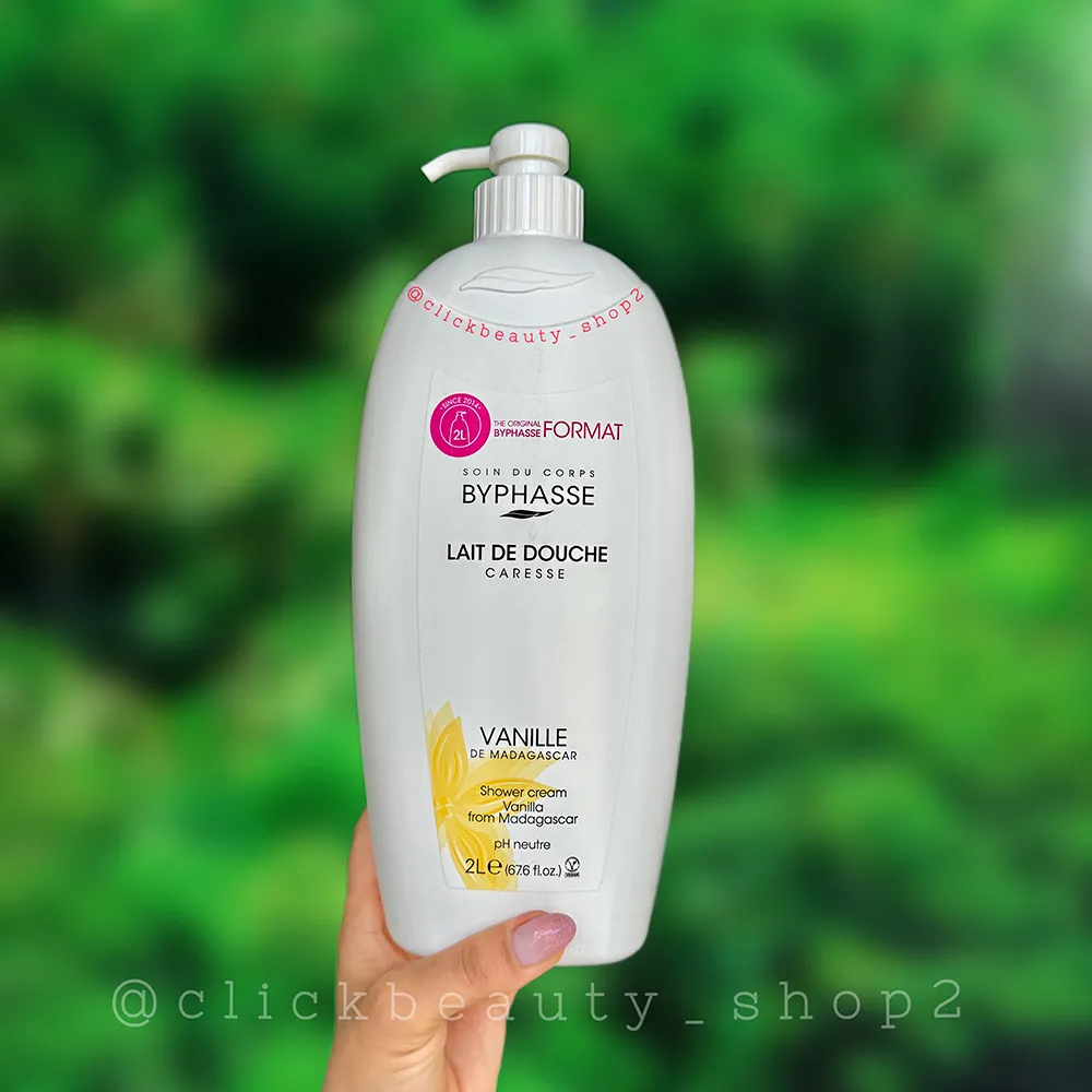 شامپو کرم بدن بایفاس با عصاره وانیل
