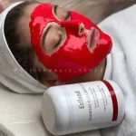 تست ماسک هیدروژلی ومپایر ارفلند روی صورت 41231231