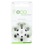 باتری سمعک سایز 13 برند ECO آلمانی 8646532