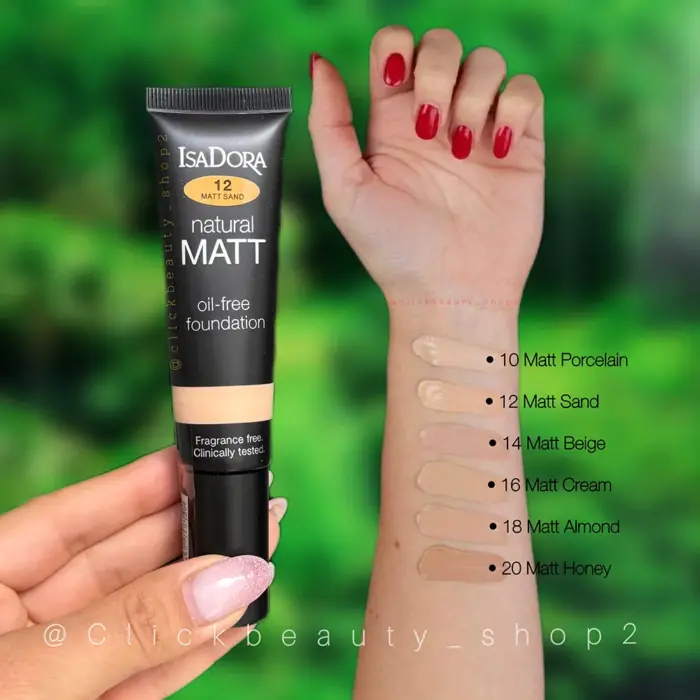 کرم پودر ایزادورا شماره 12