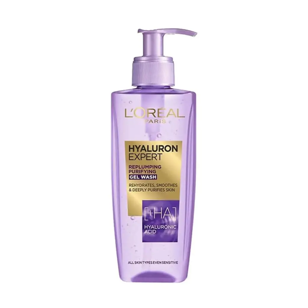 ژل شستشوی صورت هیالورونیک اسید اکسپرت لورال 200 میل- lloreal hyaluron specialist gel wash 5665