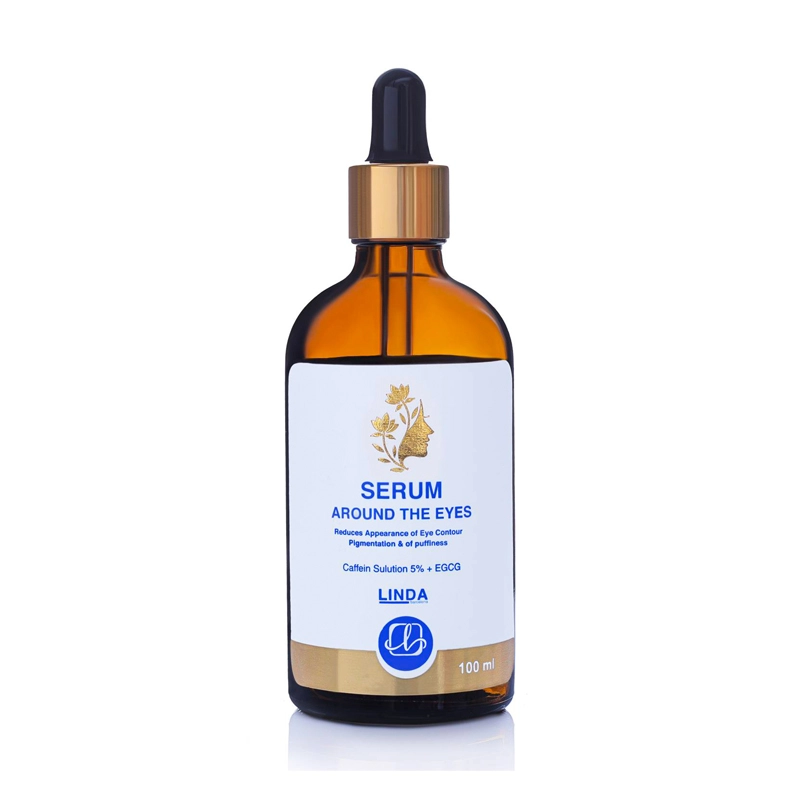 سرم دور چشم کافئین لیندا 100 میل- linda coffeine complex serum 65655