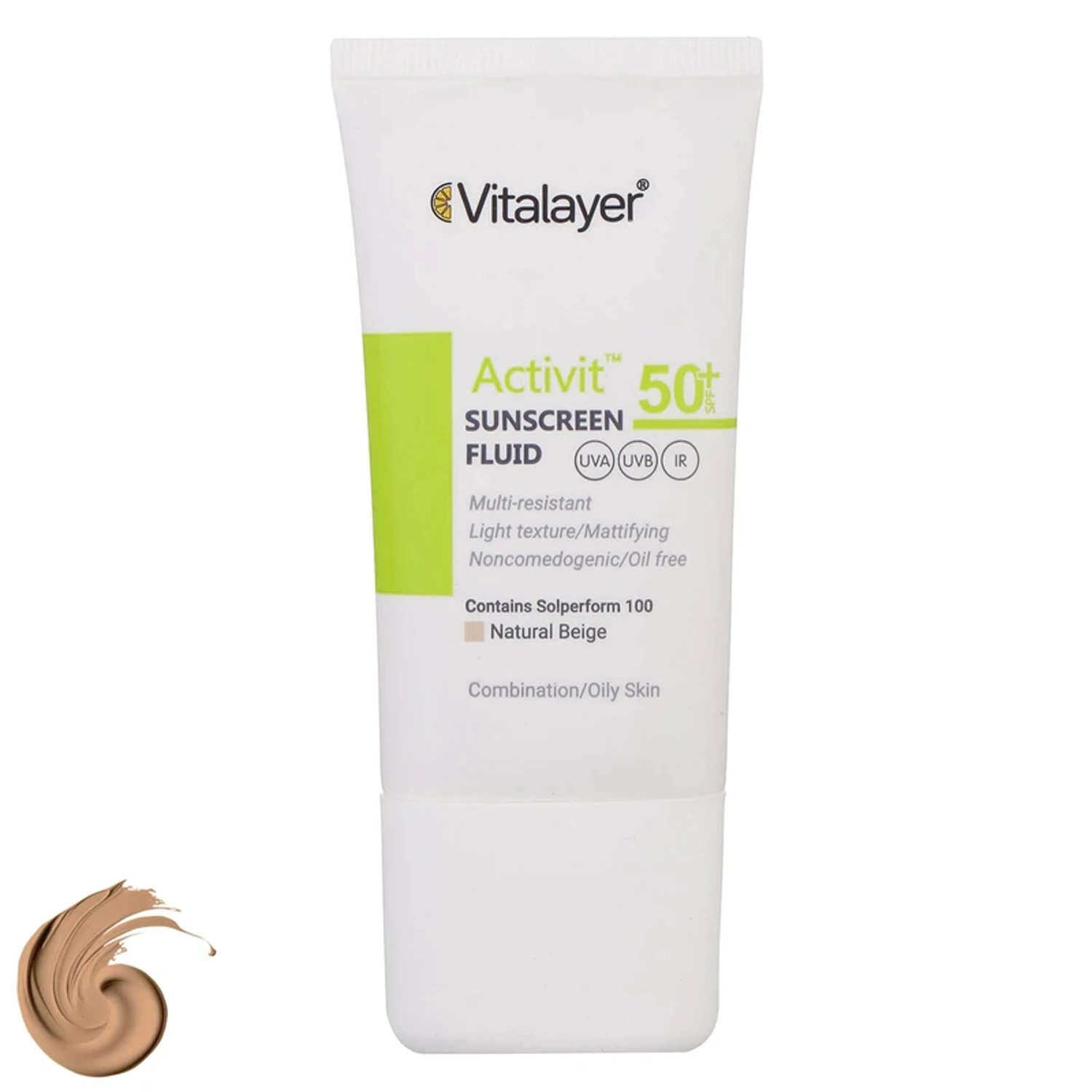 فلوئید ضد آفتاب رنگی ویتالیر 541651321