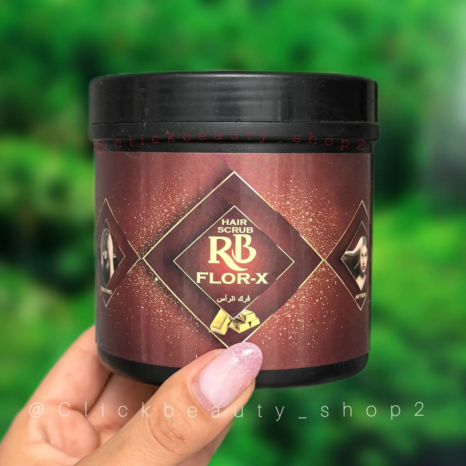 اسکراب کف سر طلای ریوبلو RB حجم 500 میل 654156312