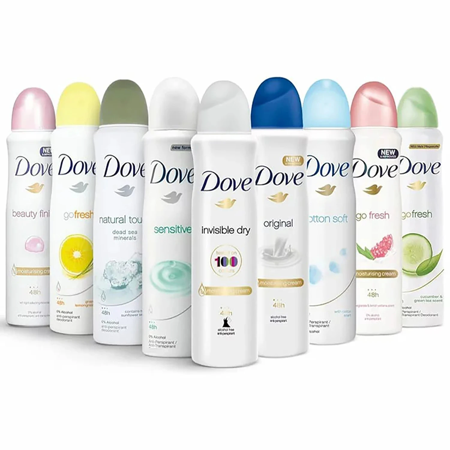 اسپری ضد تعریق داو با رایحه های مختلف اسپری ضد تعریق داو 54156312