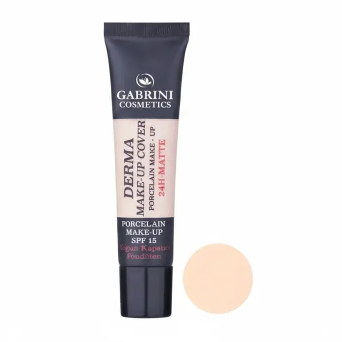 کرم پودر گابرینی مات شماره 1 مدل درما 40 میل 56165312