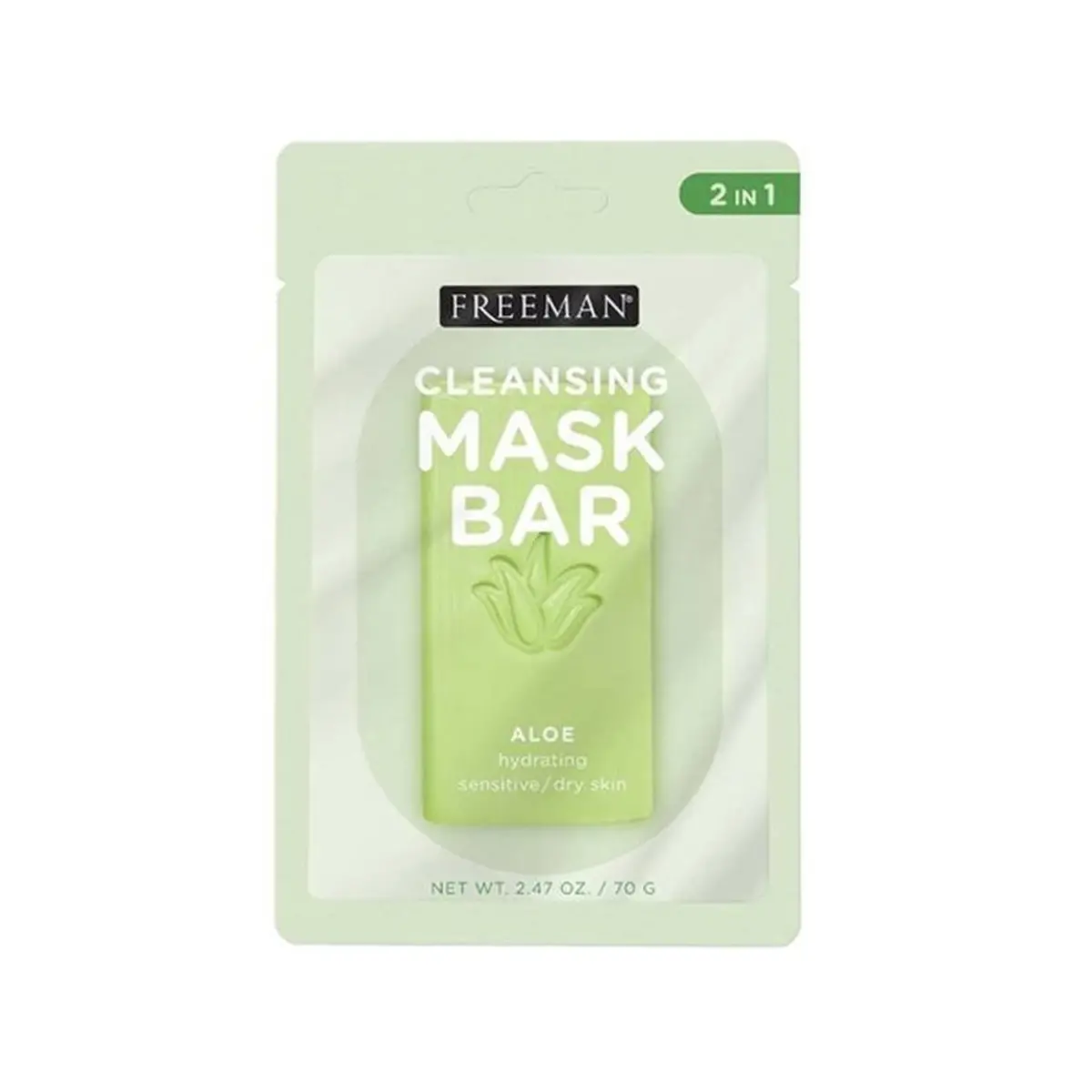 ماسک صورت فریمن مدل آلوئه ورا وزن 70 گرم شوینده و ماسک آبرسان آلوئه ورا فریمن 5465312