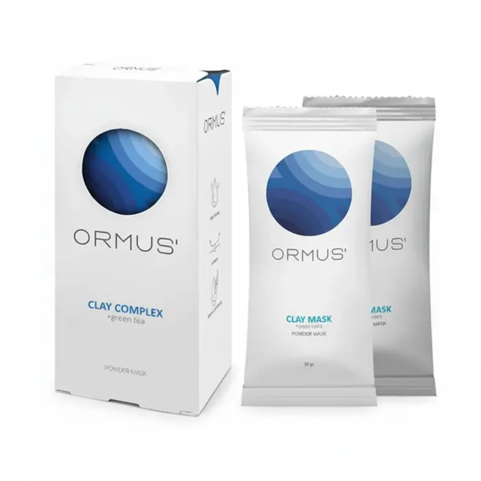 ماسک پودری كمپلكس خاک رس + آلوئه ورا اورموس 68465312