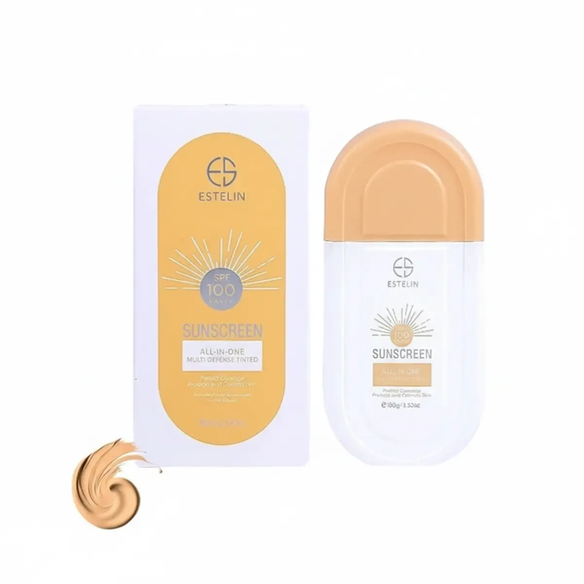 کرم ضد آفتاب رنگی استلین SPF 100 کرم ضدآفتاب رنگی SPF 100 استیلن 654165132