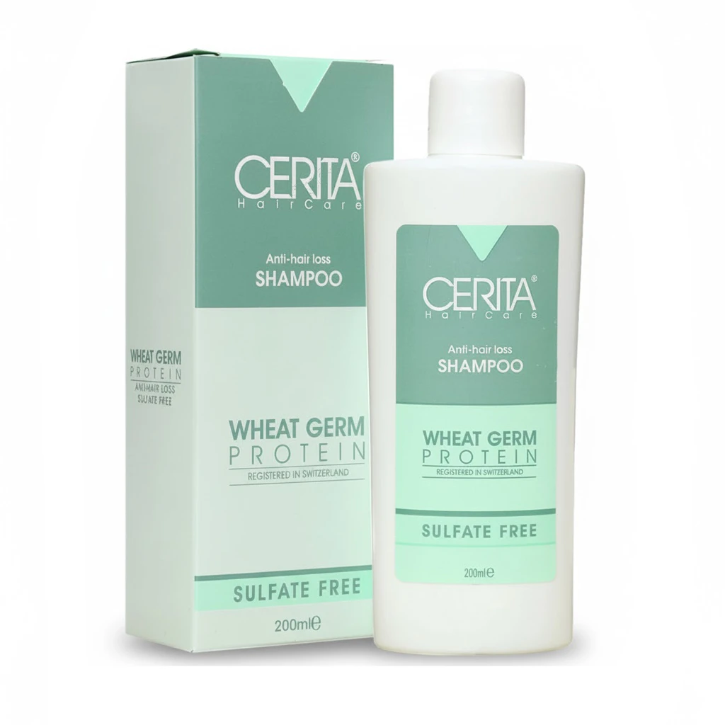 شامپو سولفات فری (جوانه گندم) سریتا 200 میل 5415210