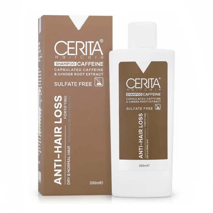 شامپو کافئین فری سولفات سریتا 641651451230