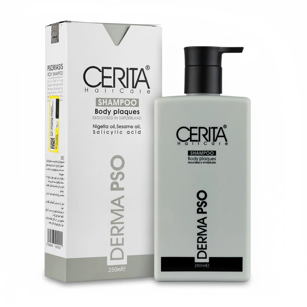شامپو بدن مخصوص پسوریازیس و اگزما سریتا 250 میل 8641651320