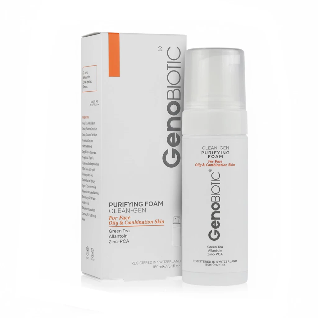 فوم شستشوی صورت پوست چرب و مختلط ژنو بایوتیک 685563120