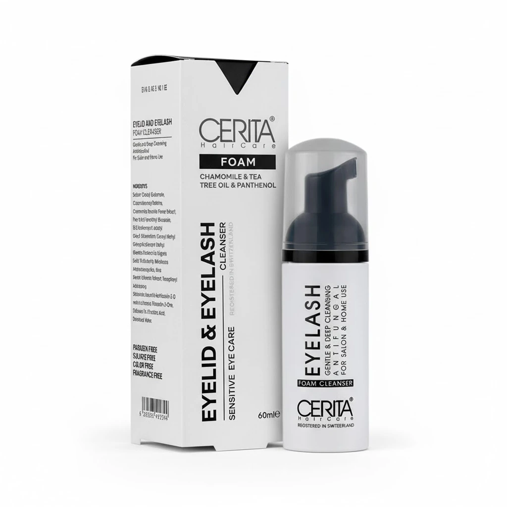 فوم شستشوی پلک و مژه سریتا 68465210