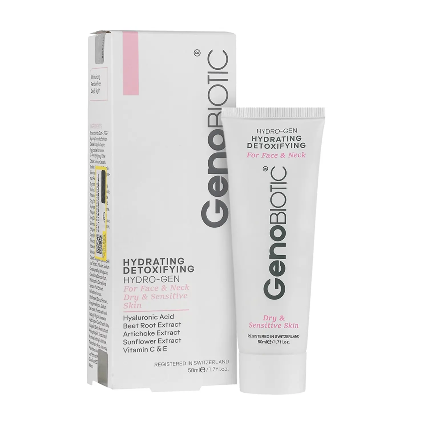 کرم رطوبت رسان صورت پوست خشک ژنو بایوتیک 64653120