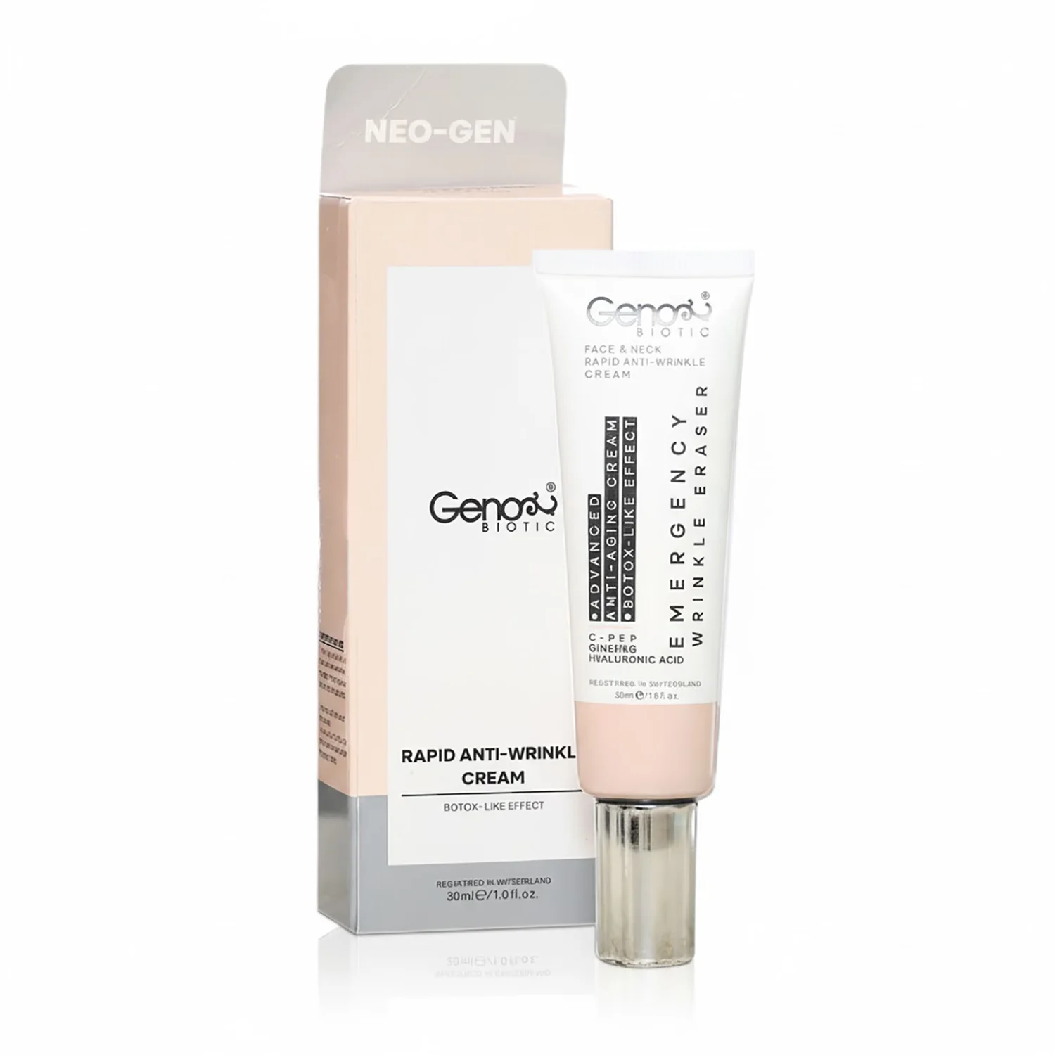 کرم ضد چروک فوری ژنو بایوتیک 30 میل 98648654120