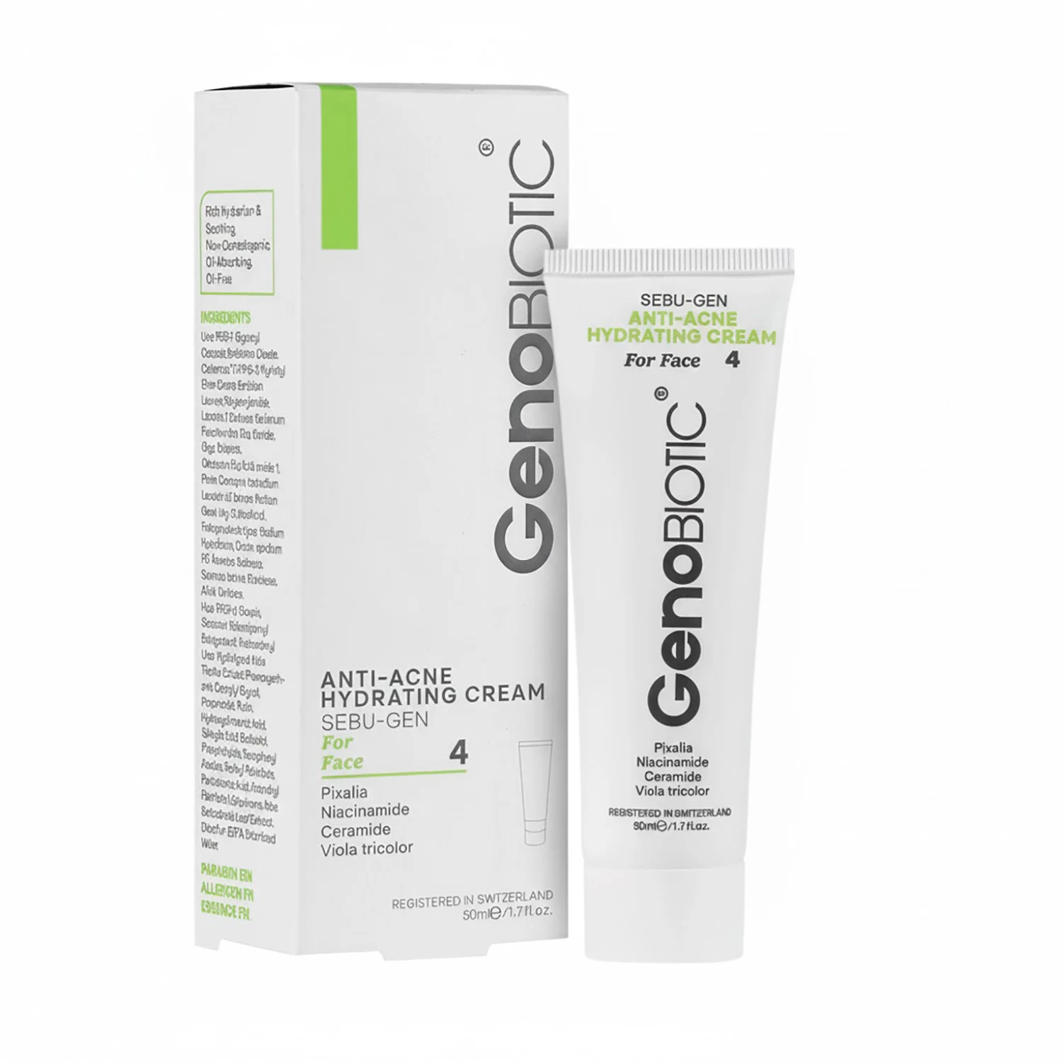 کرم مرطوب کننده آنتی آکنه (EPD) ژنو بایوتیک 64165132