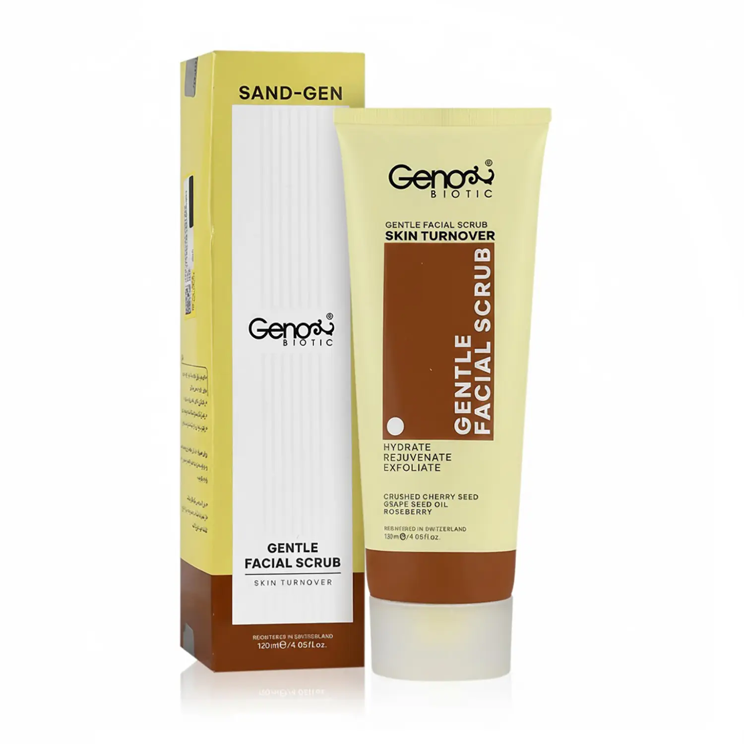 اسکراب صورت نرمال ژنو بایوتیک 120میل 846512051