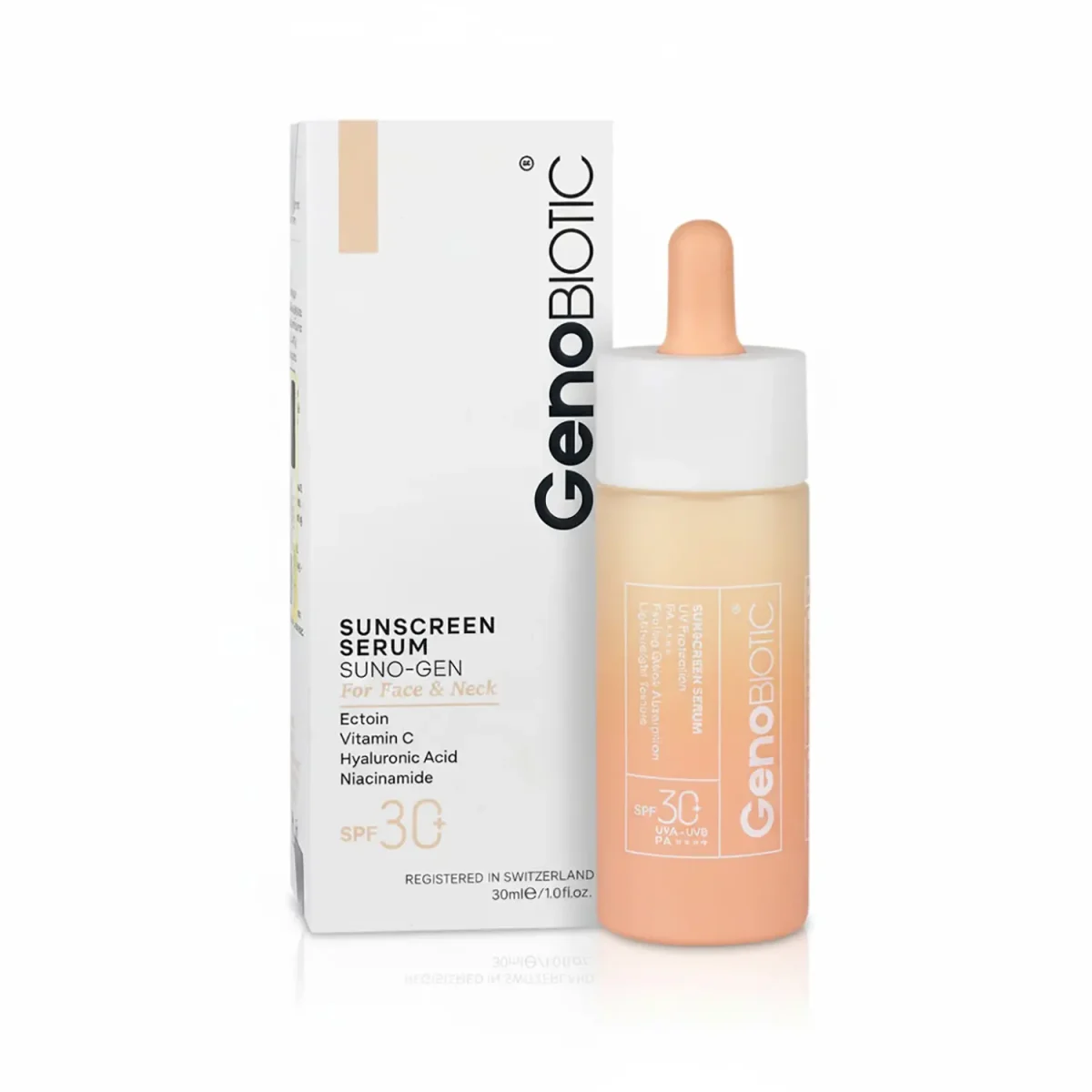 سرم ضدآفتاب ژنو سرم ضد آفتاب SPF30 ژنو بایوتیک حجم 30 میلی لیتر 864651320