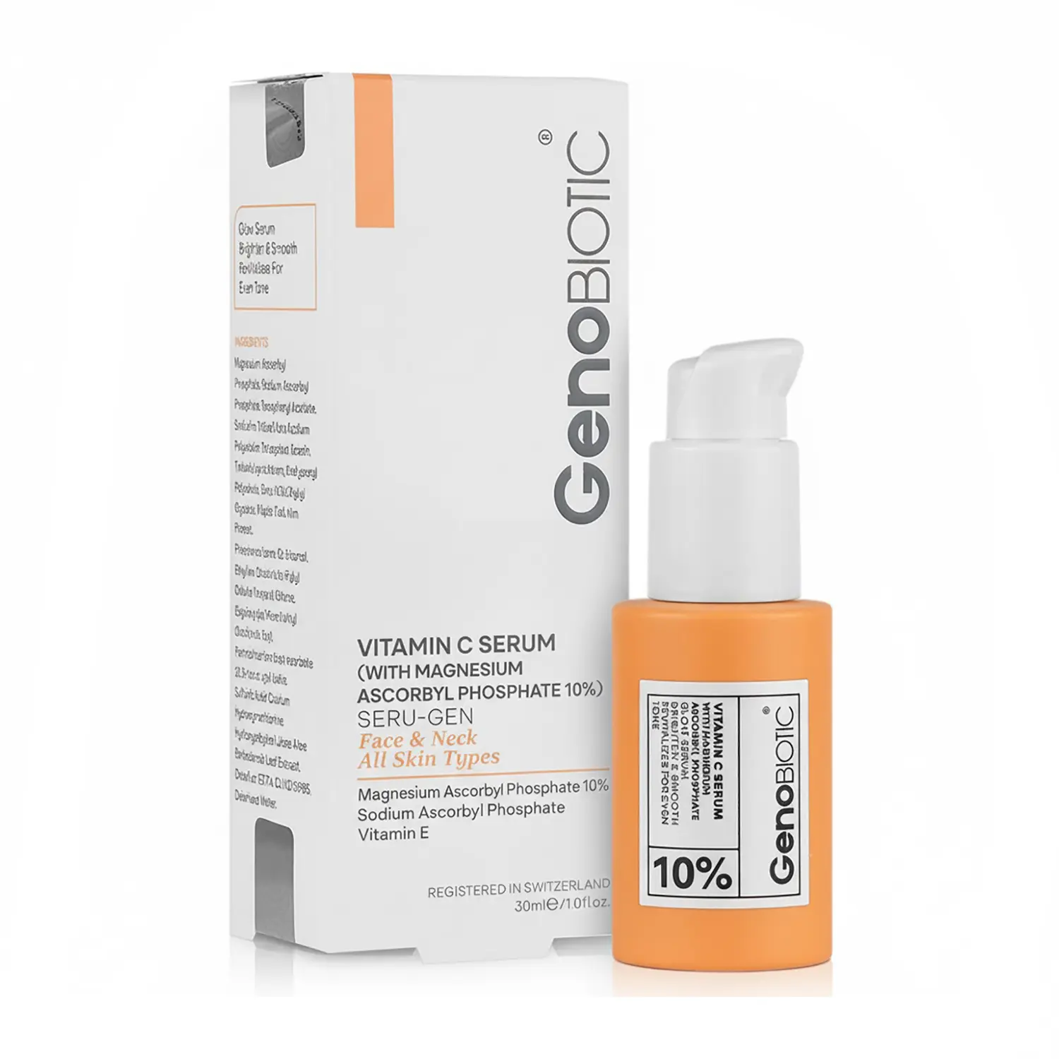 سرم ویتامین C حاوی منیزیم آسکوربیل فسفات ژنو بایوتیک 864865120