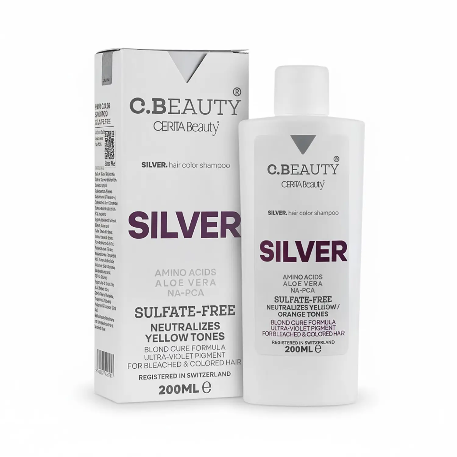 مپو رنگساژ سیلور فری سولفات سی بیوتی 200 میلی لیتر 654653210