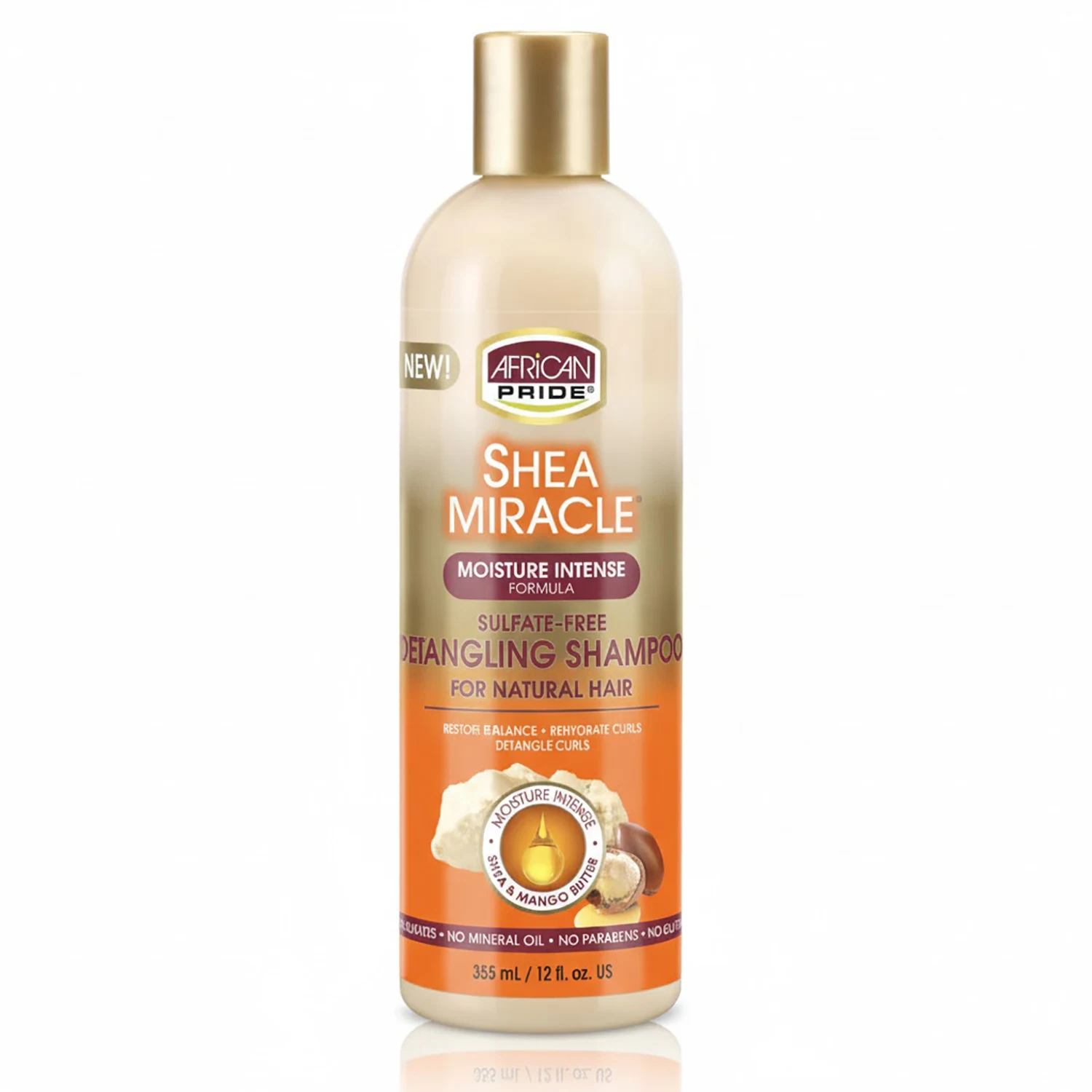 شامپو شی باتر بدون سولفات گره بازکن موهای فر افریکن پراید 4565415321