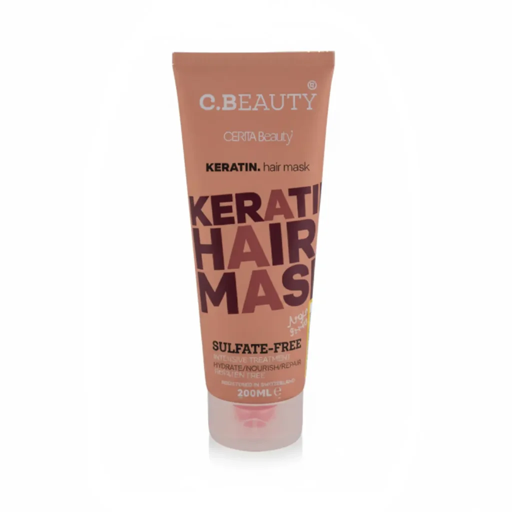 ماسک مو کراتین موهای خشک و آسیب دیده سی بیوتی 200 میلی لیتر 8645563120