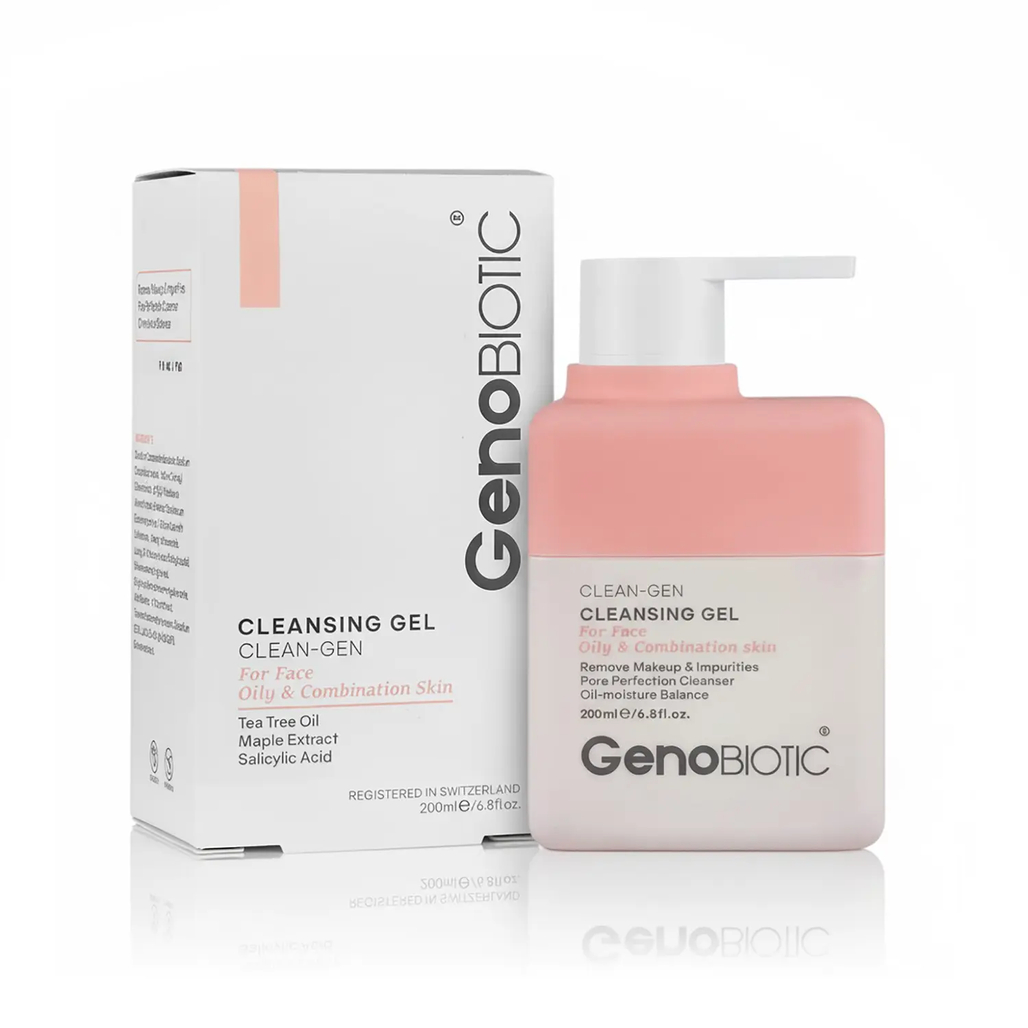 ژل شست‌ و شوی صورت پوست خشک ژنو بایوتیک 200 میل 64685415320