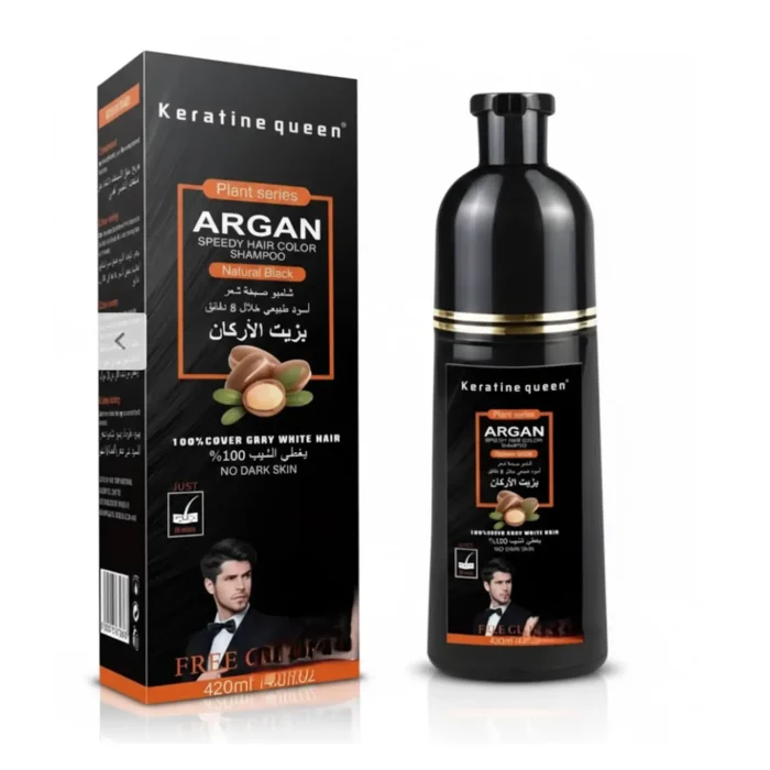 شامپو رنگ موی مشکی کراتین کویین 648685412