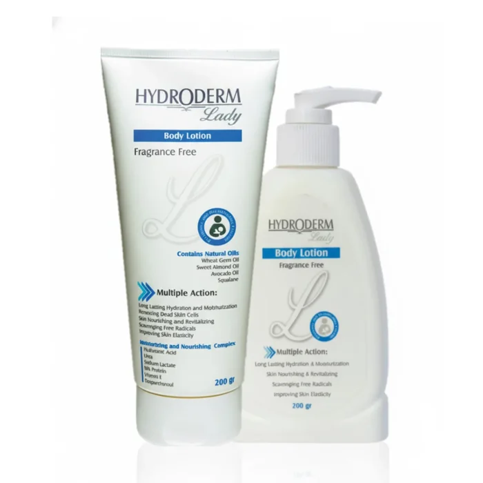 لوسیون بدن مرطوب‌ کننده و ضد ترک هیدرودرم 200 گرم 6546541
