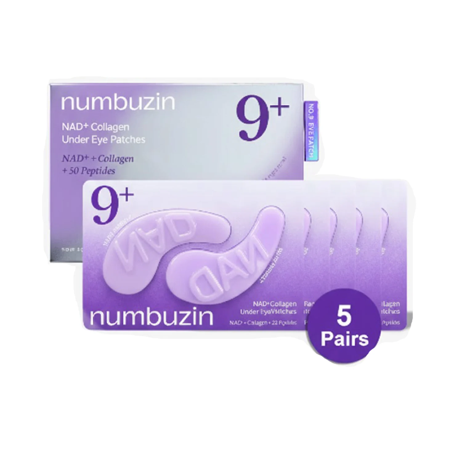 پچ زیر چشم کلاژن NAD+ نامبوزین شماره 9 با 50 پپتید 684654312