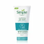 ژل شستشو صورت پوست چرب و مختلط سیمپل 654563412