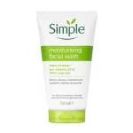 ژل شستشو مرطوب‌ کننده صورت سیمپل 150 میلی‌ لیتر 5456321