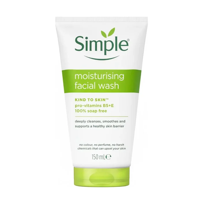 ژل شستشو مرطوب‌ کننده صورت سیمپل 150 میلی‌ لیتر 5456321