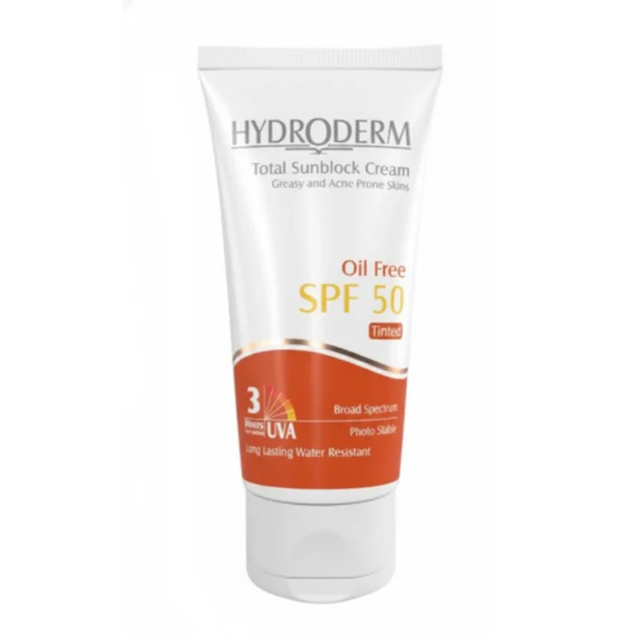 کرم ضد آفتاب رنگی فاقد چربی توتال سان بلوک SPF50 546543