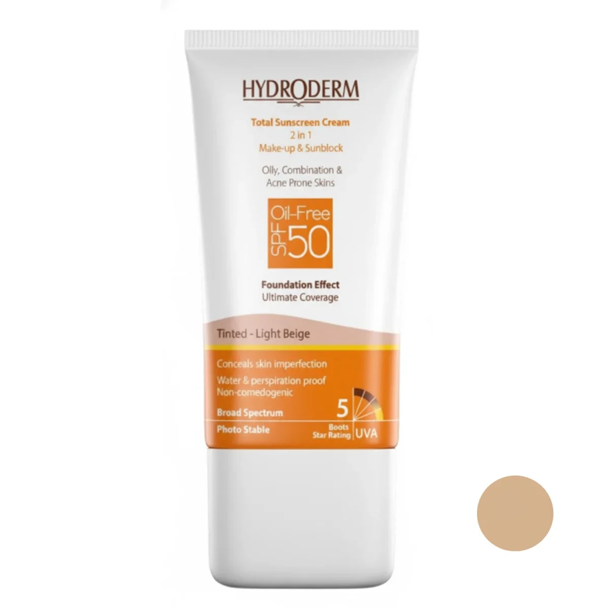 کرم ضد آفتاب کرم‌ پودری توتال هیدرودرم با SPF50 86464531
