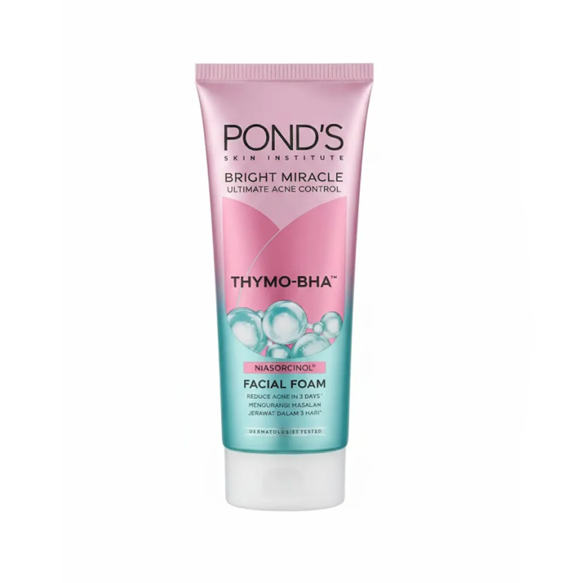 فوم شستشوی صورت پوندز مدل Acne Clear Pimple Cleanser Brightening 6845631