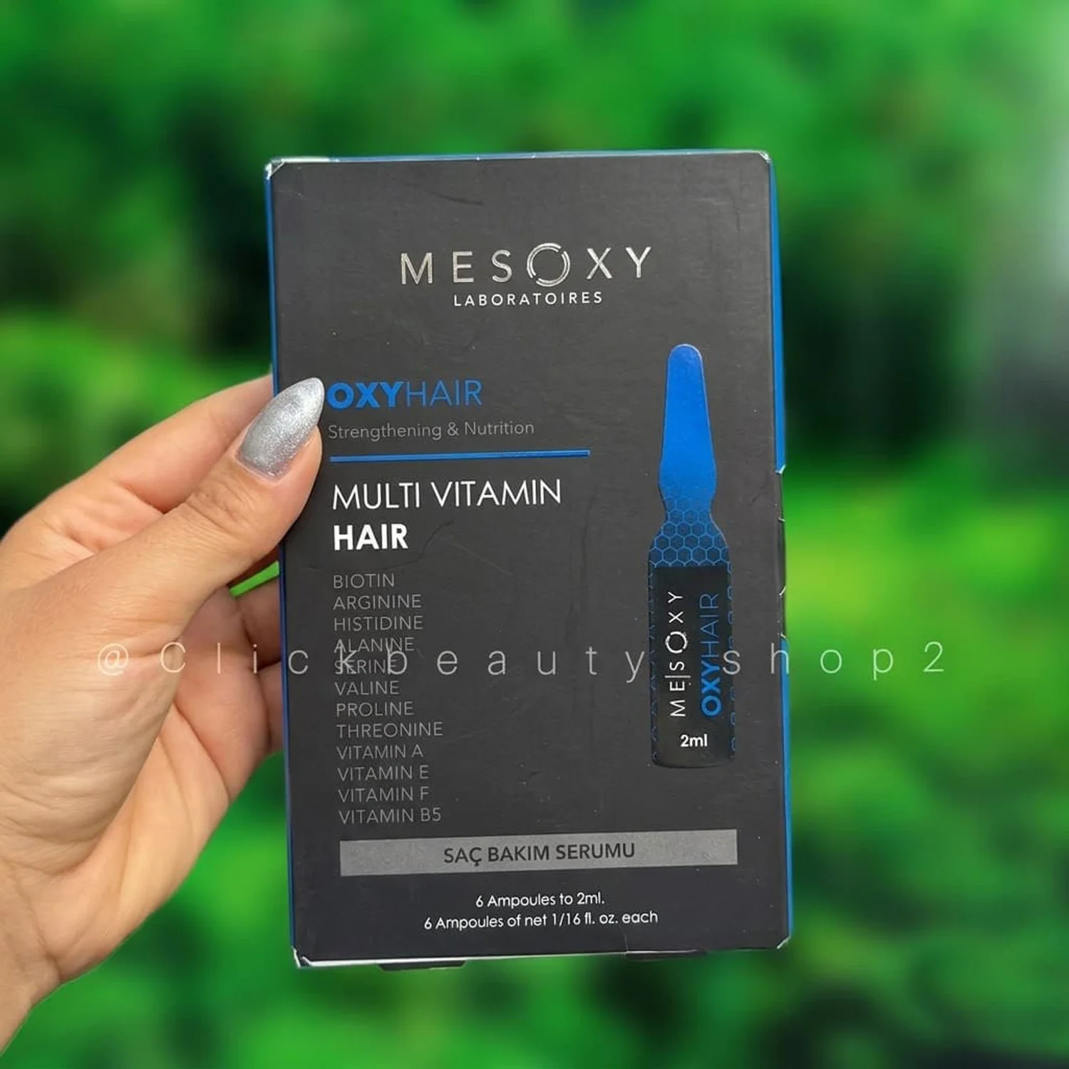 ویال تقویت کننده مو Oxy Hair مزوکسی 5465312