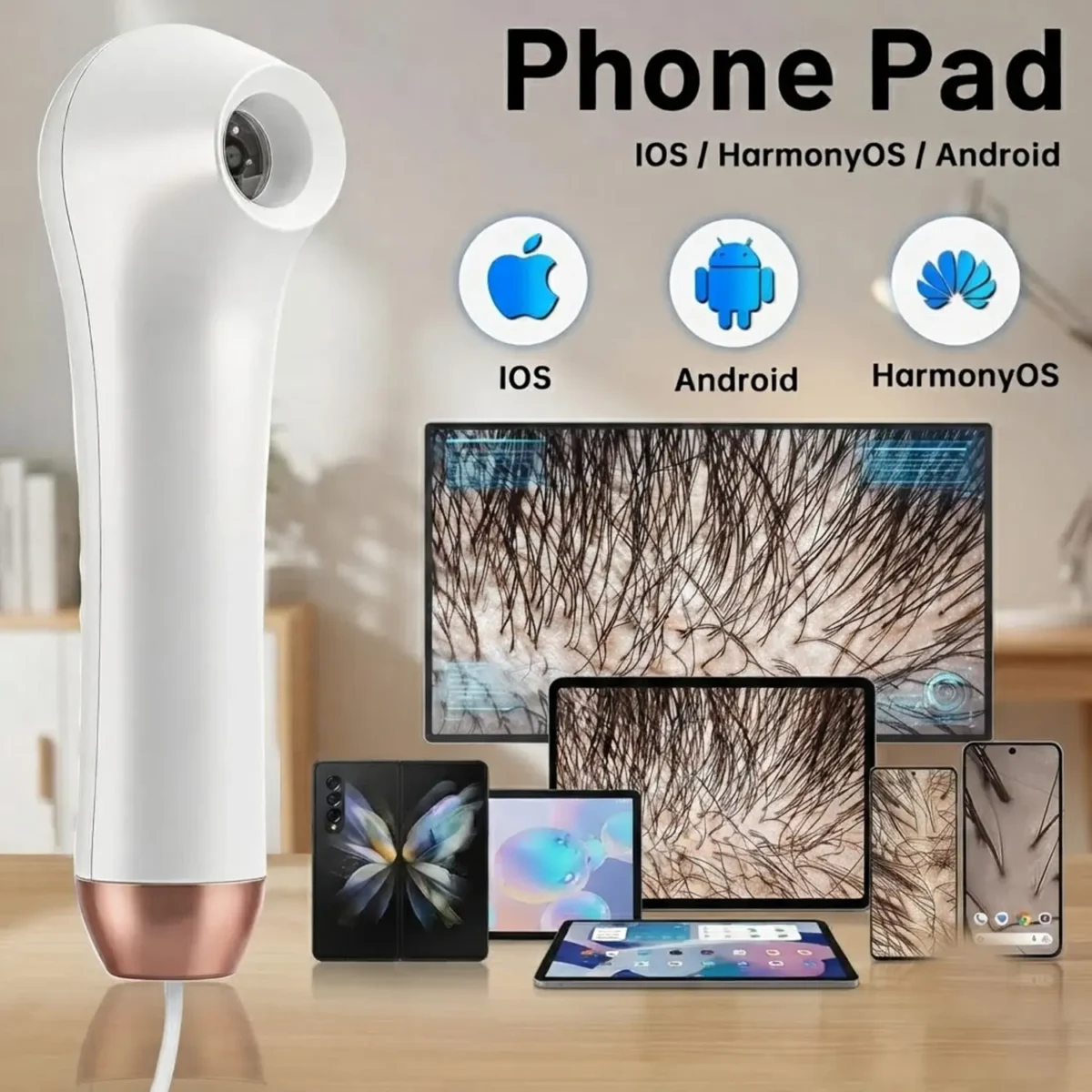 دستگاه انالیزور پوست و مو پرتابل HD 6854210