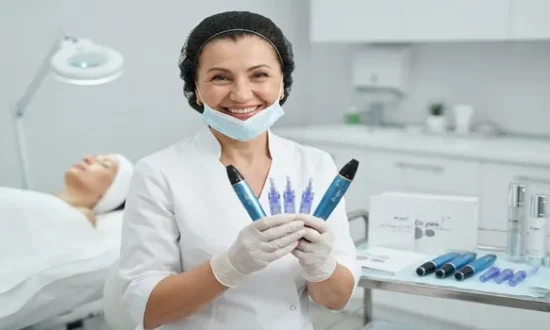 کار با انواع دستگاه میکرونیدلینگ 654563421