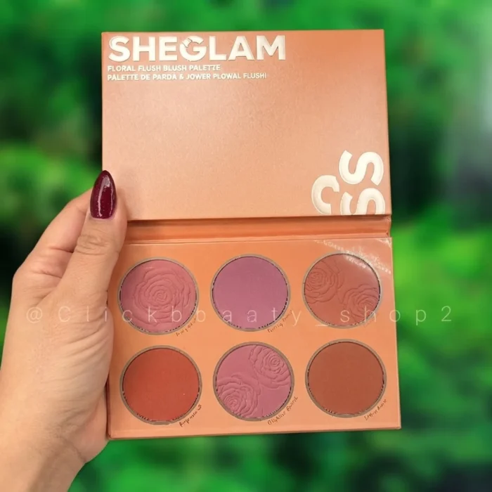 پالت سایه شیگلم مدل Floral Flush Blush 68541532